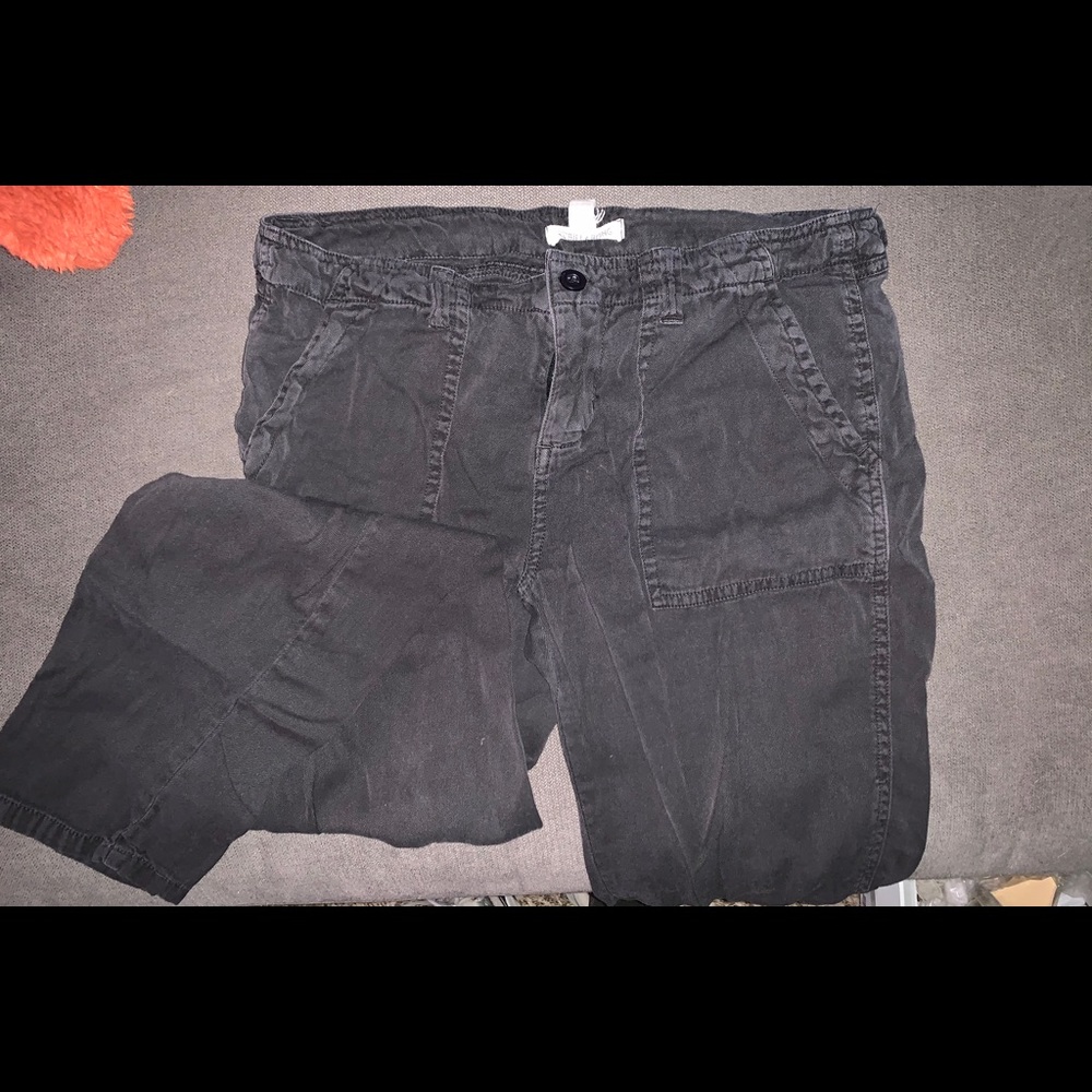 Billabong black linen pants